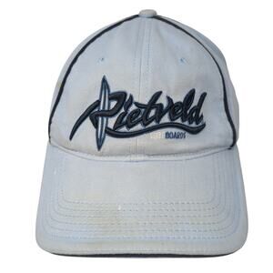 Rietveld Surf Boards Fitted Baseball Cap Blue One Size Embroidered Vented Holes